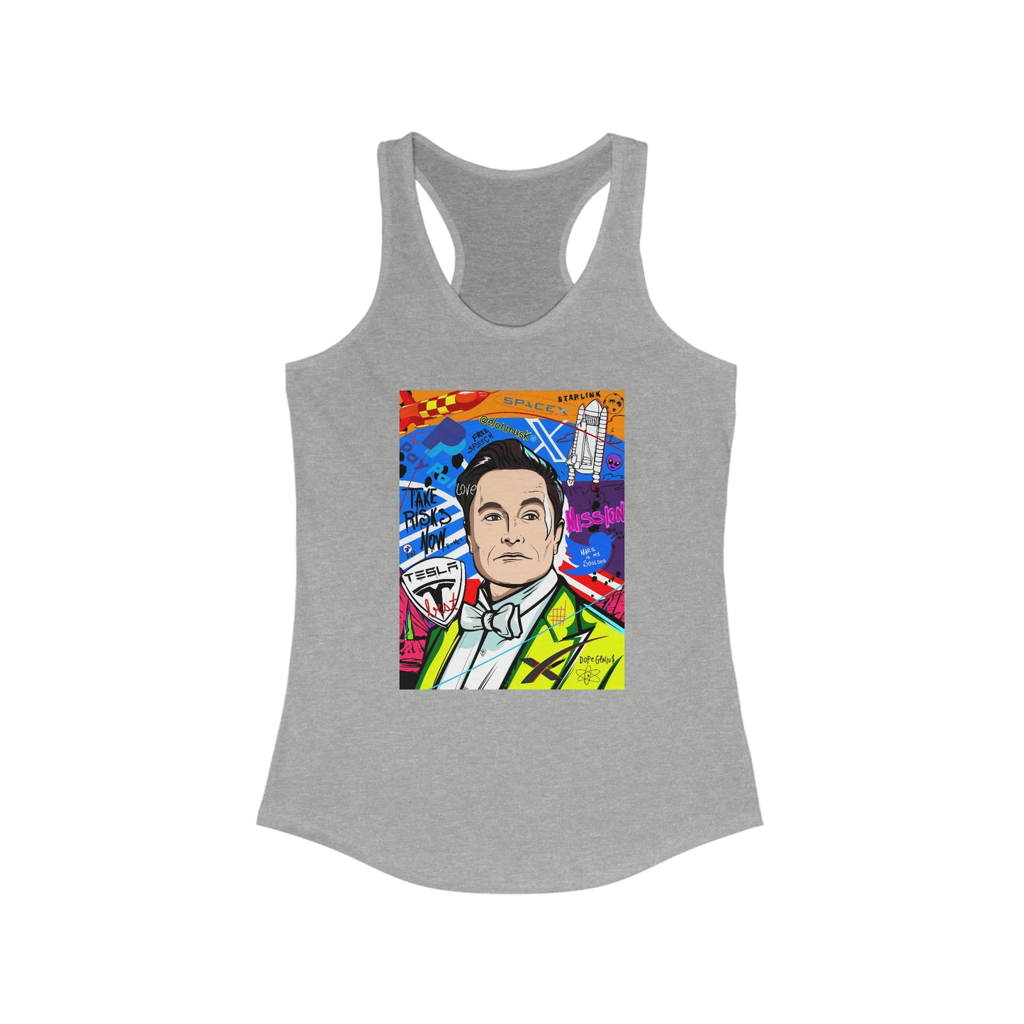 Elon Musk 2.0 Women's Pop Art Tank