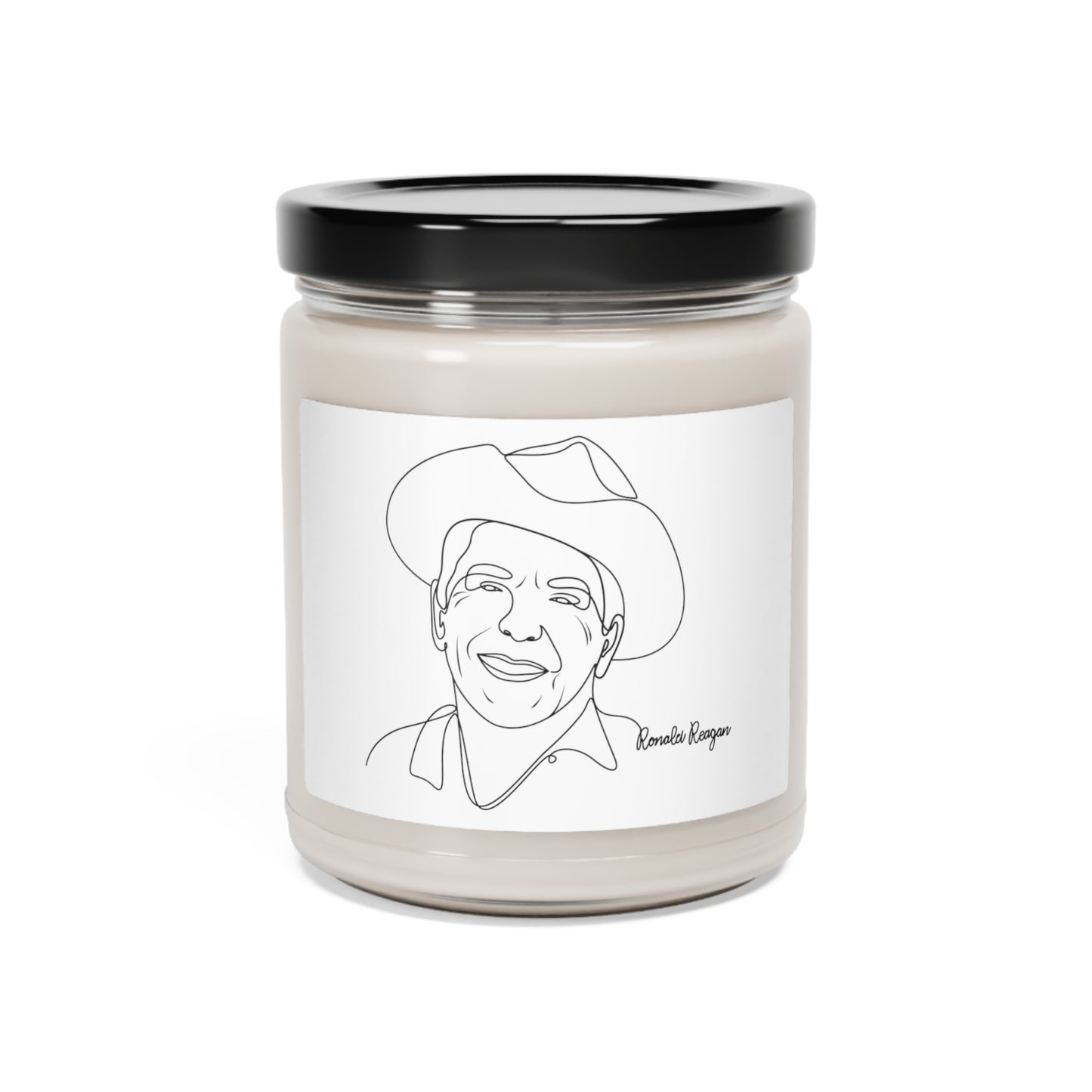 Ronald Reagan Cowboy - Scented Soy Candle, 9oz