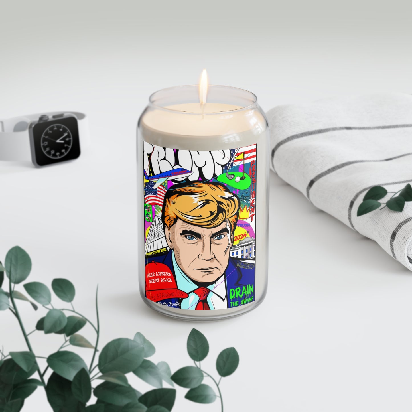 Smells Like Freedom - Donald Trump Mug Shot Candle