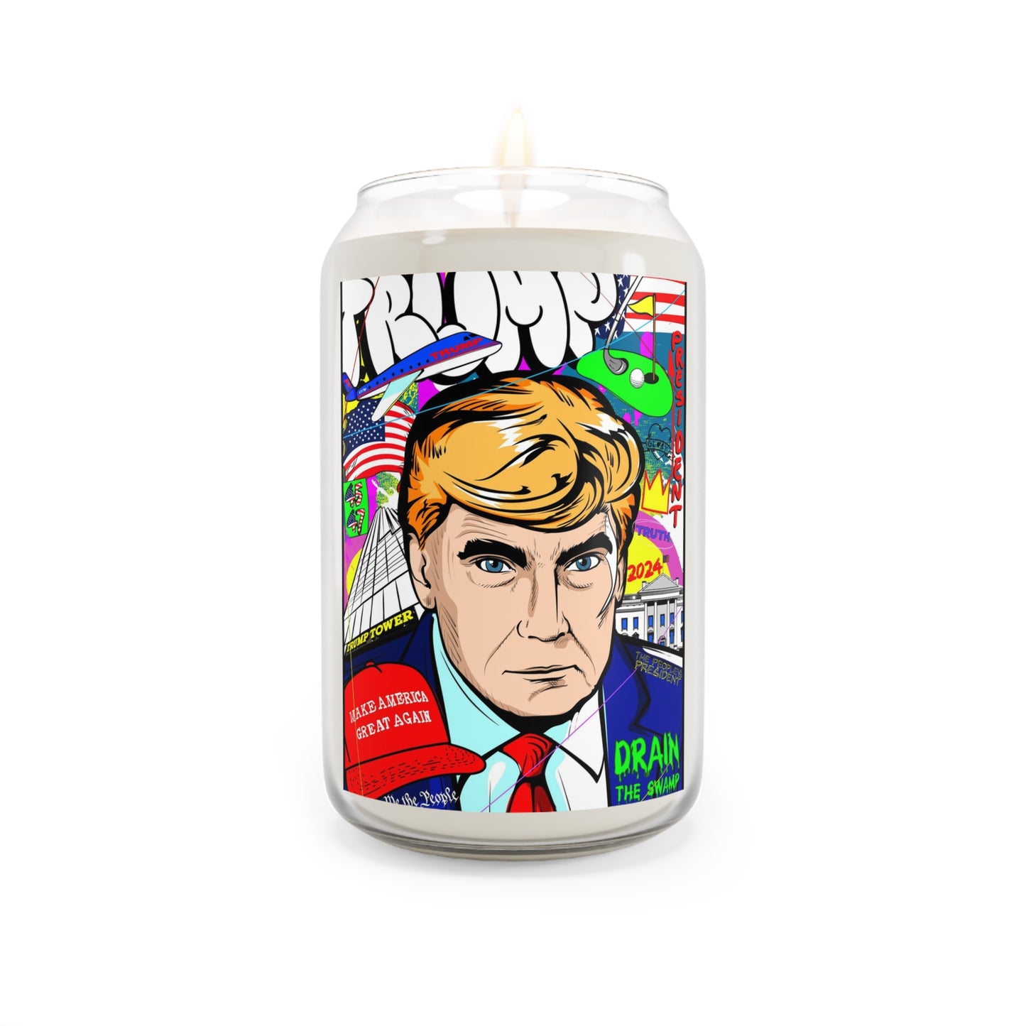 Smells Like Freedom - Donald Trump Mug Shot Candle