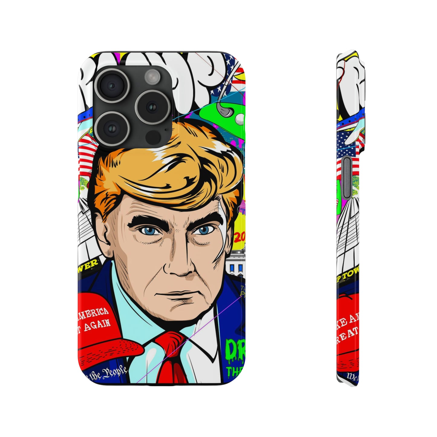 DJT Pop Art Phone Case