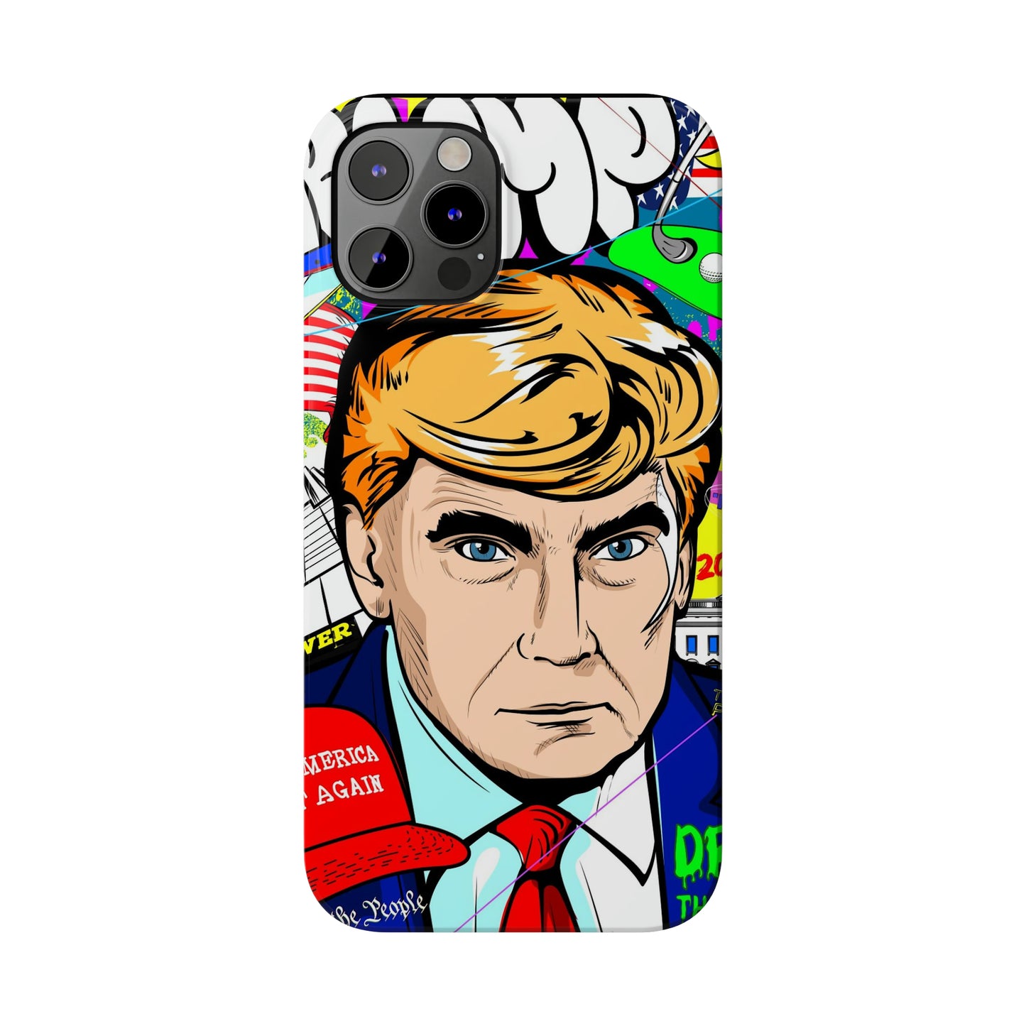 DJT Pop Art Phone Case