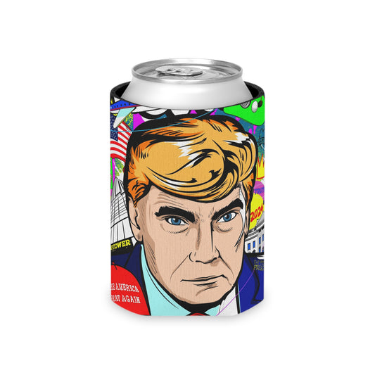 Donald Trump Mug Shot - Pop Art Can Cooler