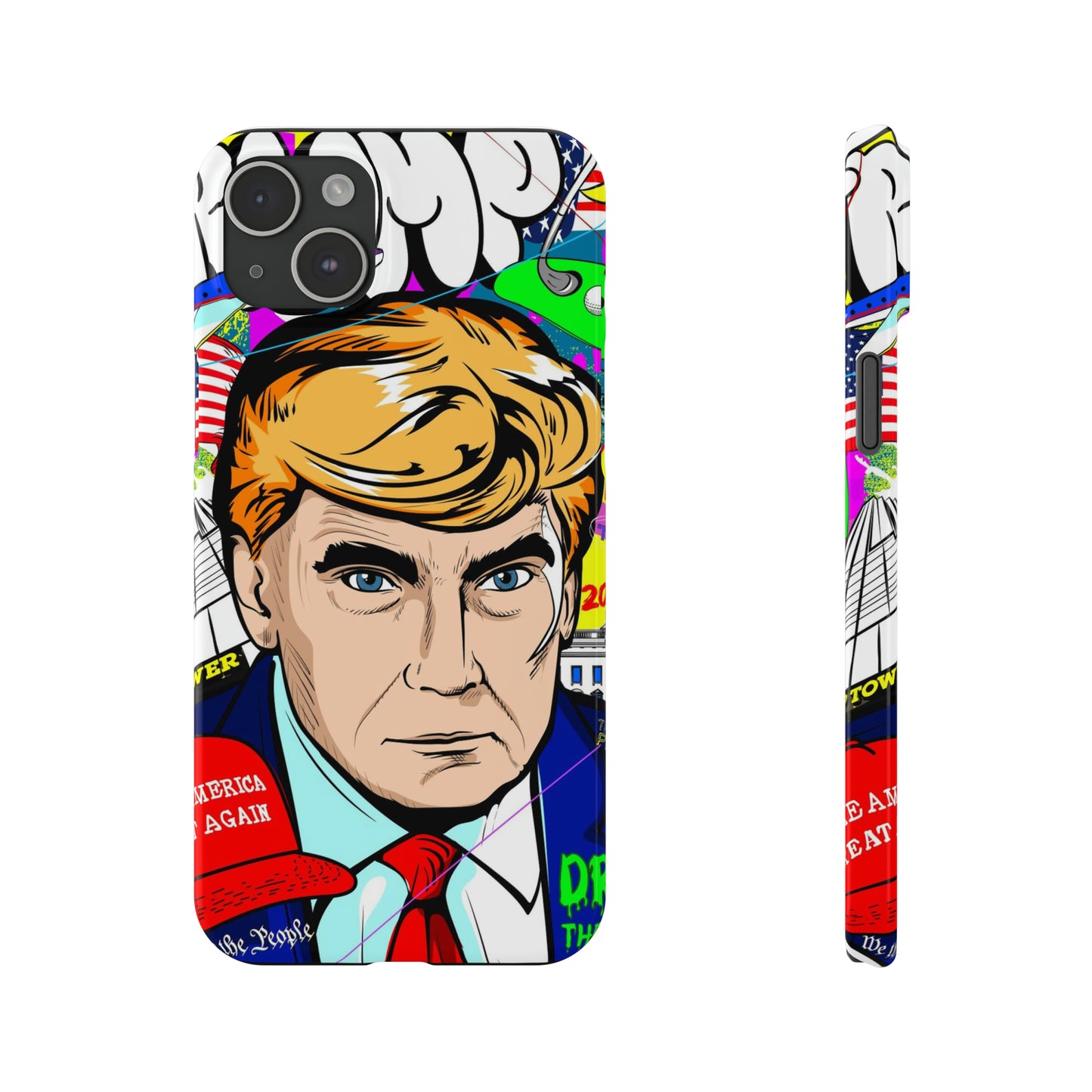 DJT Pop Art Phone Case