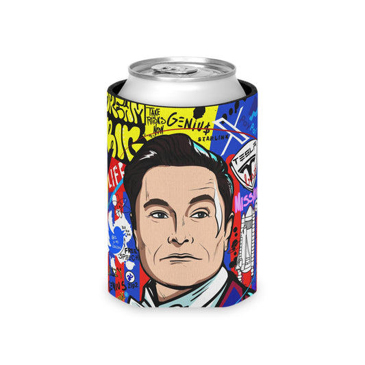 Elon Musk - Pop Art Can Cooler