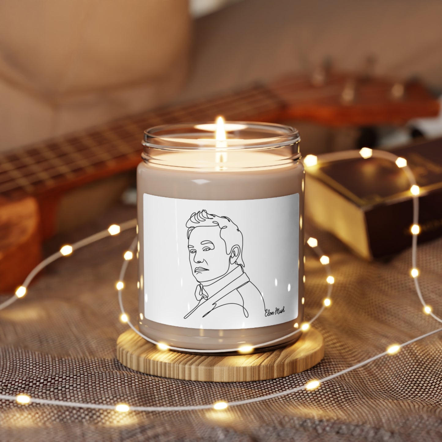 Elon Musk - Scented Soy Candle, 9oz