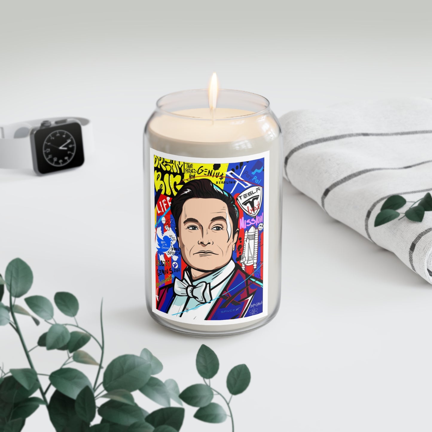 Smells Musky, Elon Musky Soy Candle