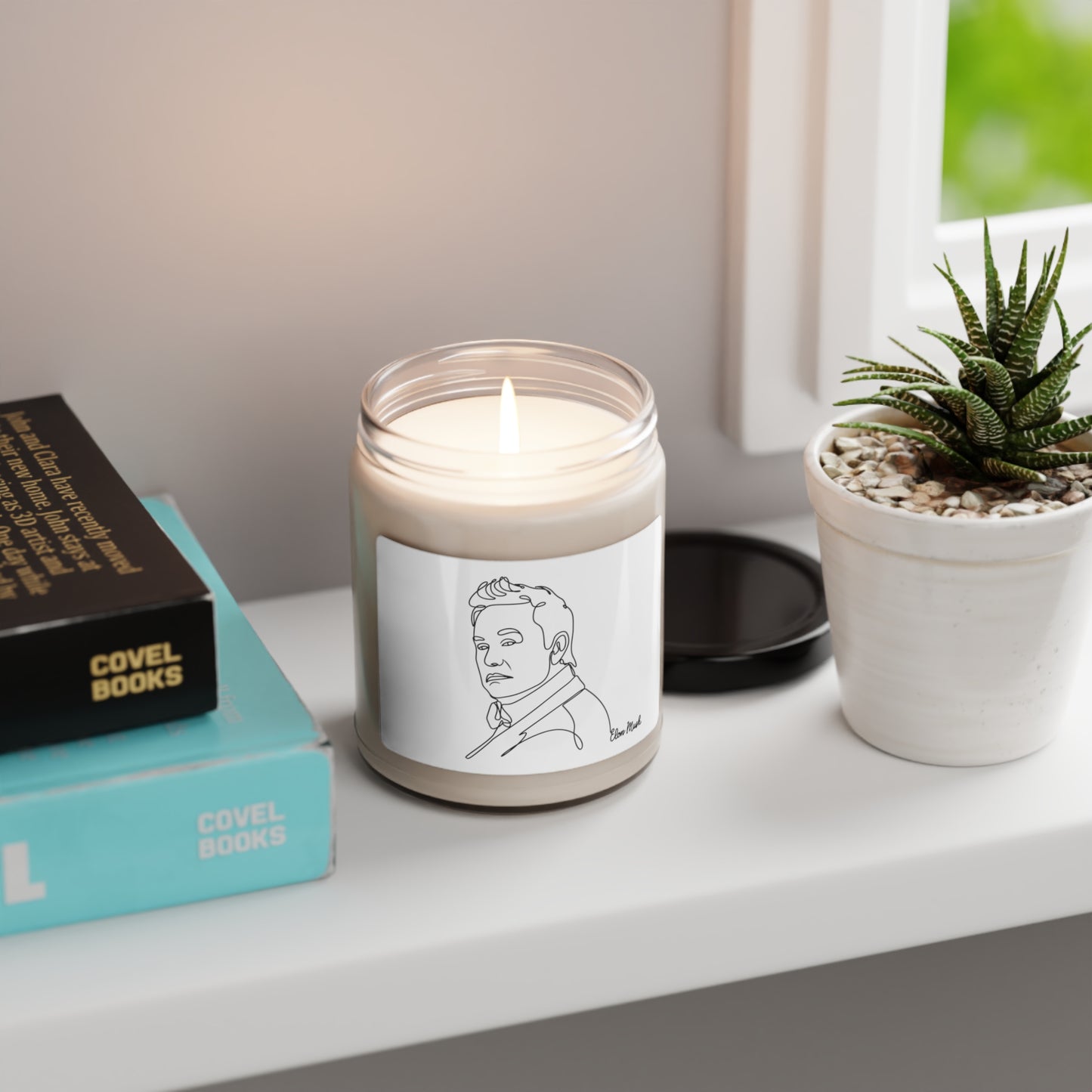 Elon Musk - Scented Soy Candle, 9oz