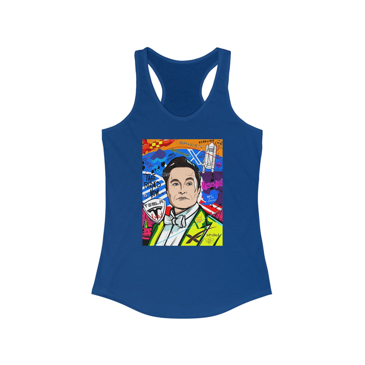 Elon Musk 2.0 Women's Pop Art Tank